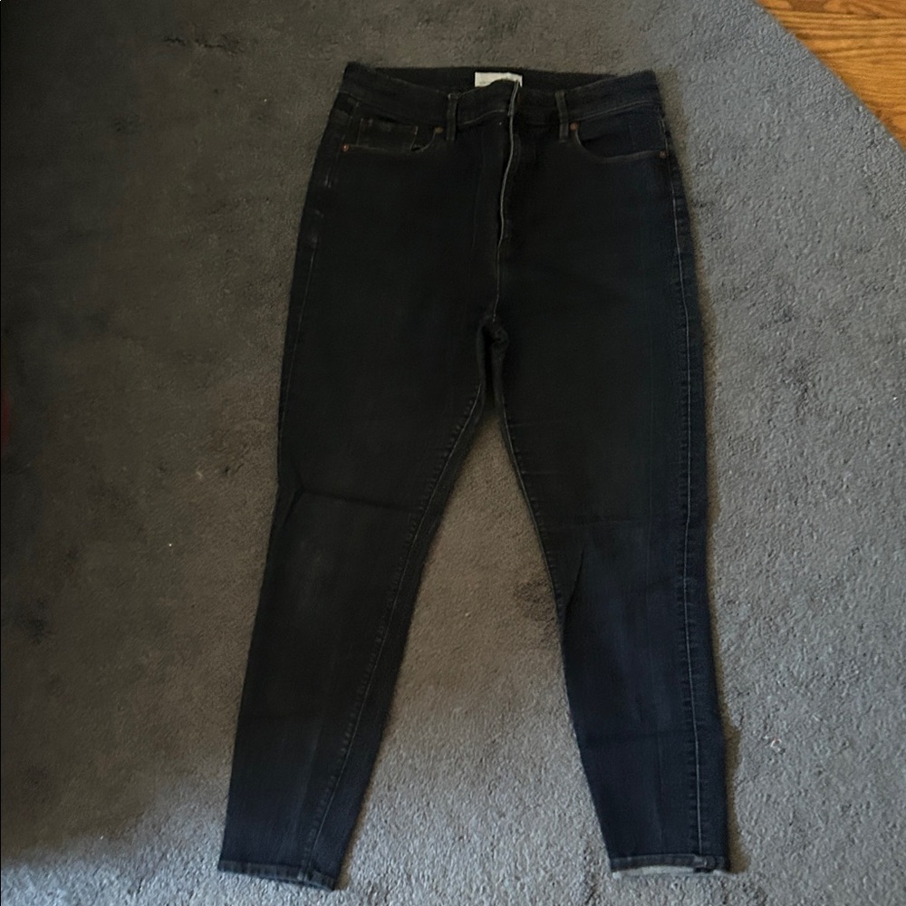 LOFT Women's Dark Skinny Jeans